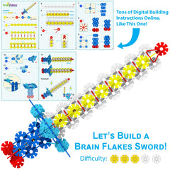 Brain Flakes 90-day warranty covers manufacturing defects