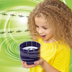 Brainstorm Toys Zoetrope printed strips ready-to-use for quick setup.