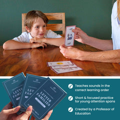 Brainstrong 750 phonics words Step 1 cards introduce short vowels in a simple, engaging way.