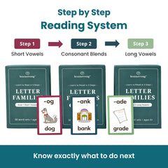 Brainstrong 750 phonics words three box sets organize lessons by complexity for steady progress.