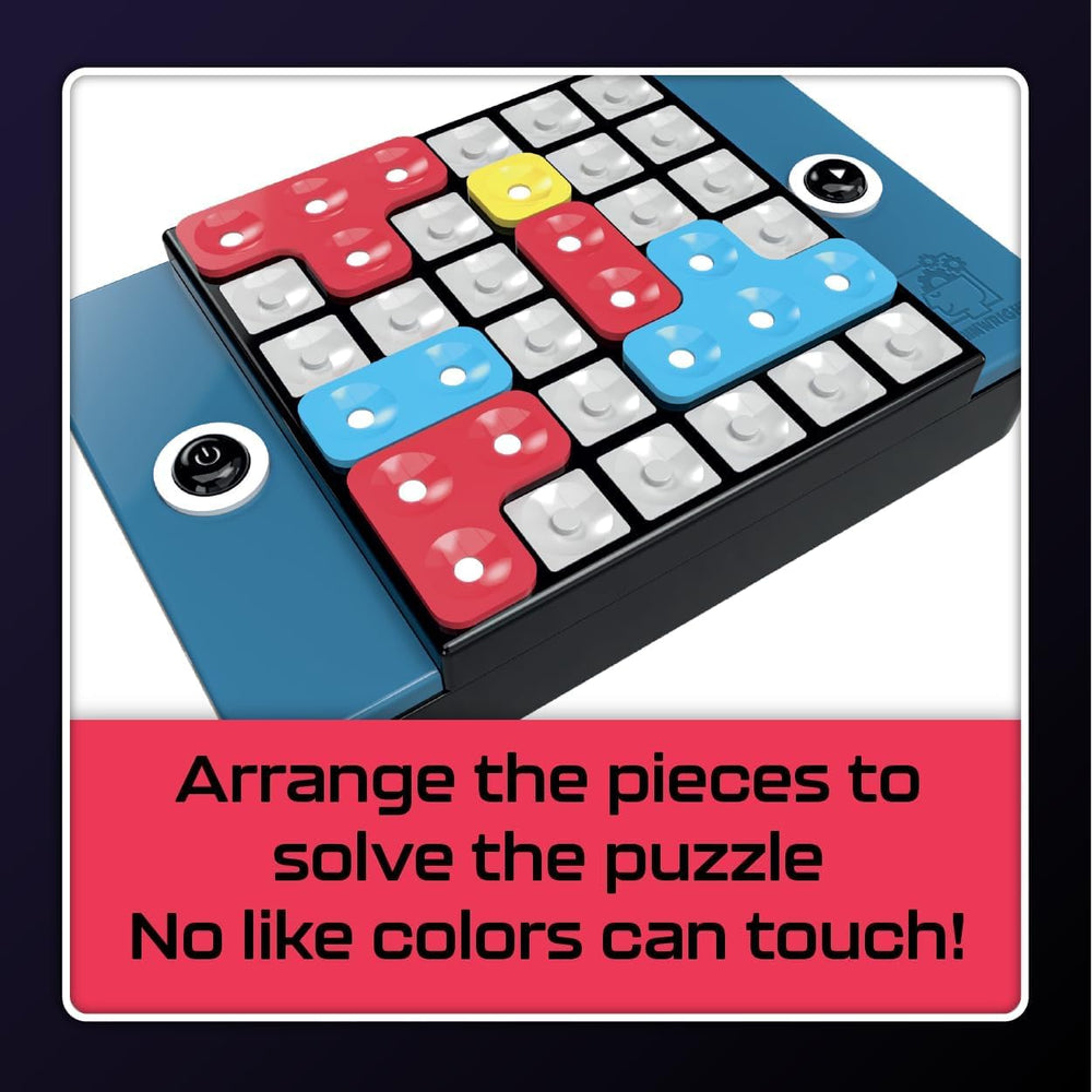 Brainwright Puzzle Bright travel-compact design makes on-the-go brain-teasing easy.