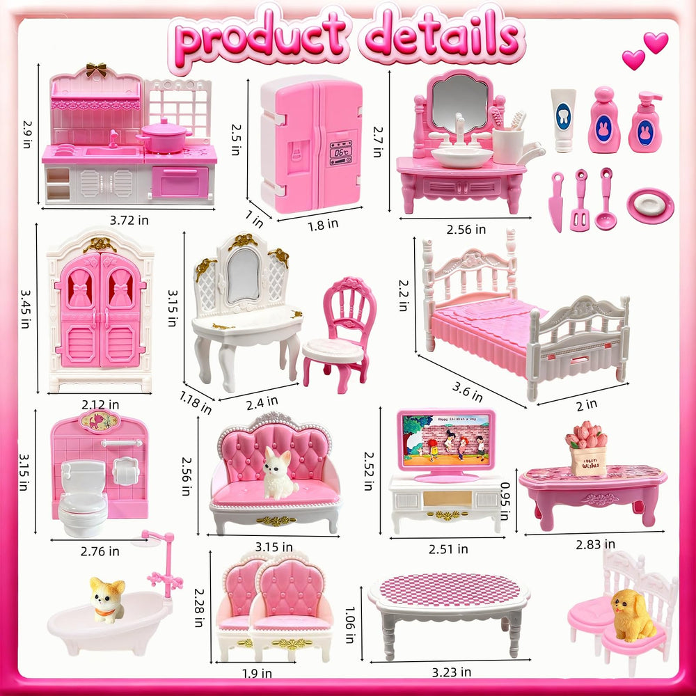 BRAITEN Dollhouse dog in bedroom—inspires cozy scenes and interactive daily routines
