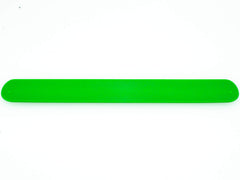 Brandwinlite green slap bracelet used as gift wrap accent.