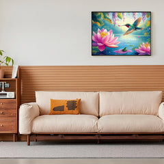 Anti glare coating keeps colors readable under bright indoor lighting