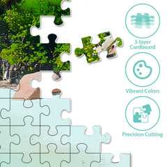 BraniacBits beach landscape puzzle offers immersive scenery for solo focus