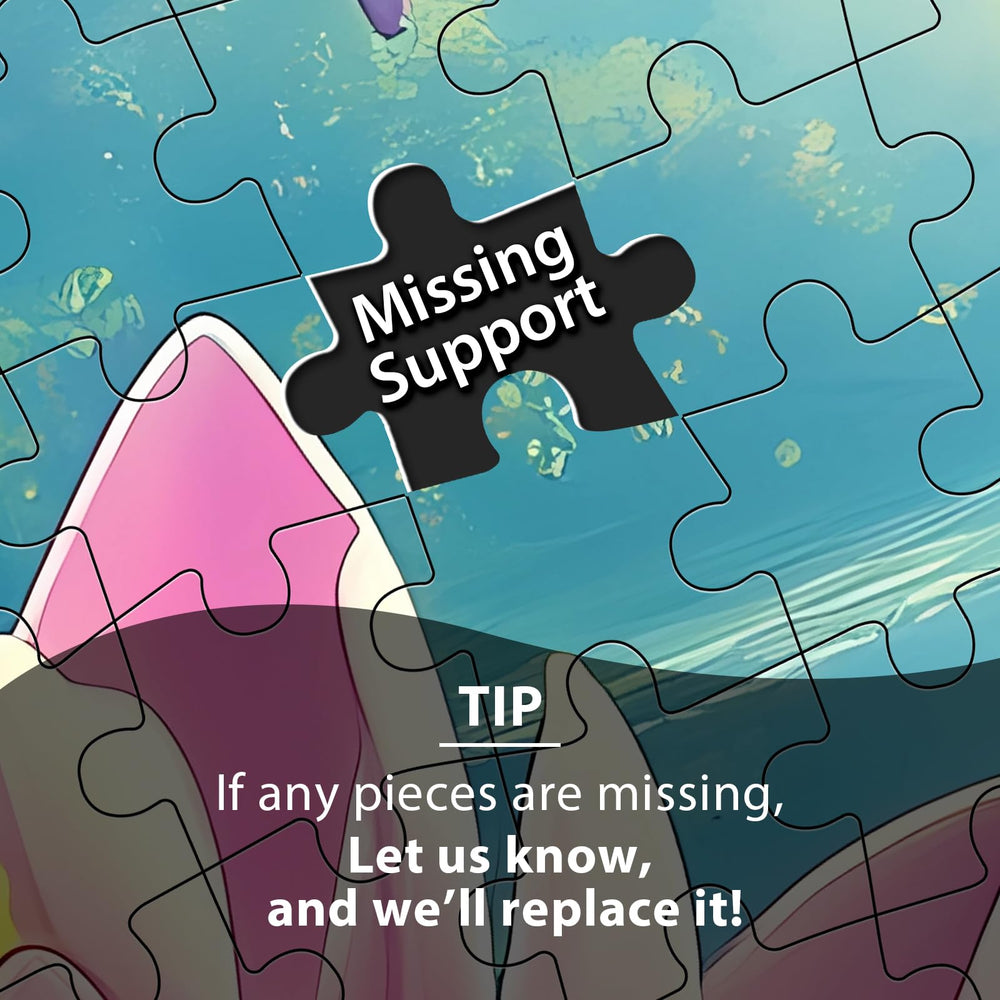 Eco-friendly 100 recycled cardboard supports sustainable puzzling sessions