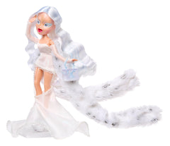 Bratz Frosty Nightz Cloe makeup creates snow-kissed runway-ready look.