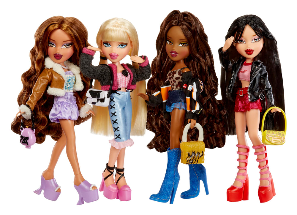 Bratz Goin’ Out Cloe handbag and sunglasses complete the look