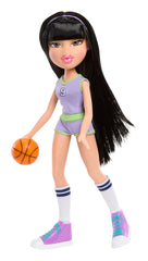 Bratz Play Sportz Jade includes a basketball and sneakers for play-ready action.
