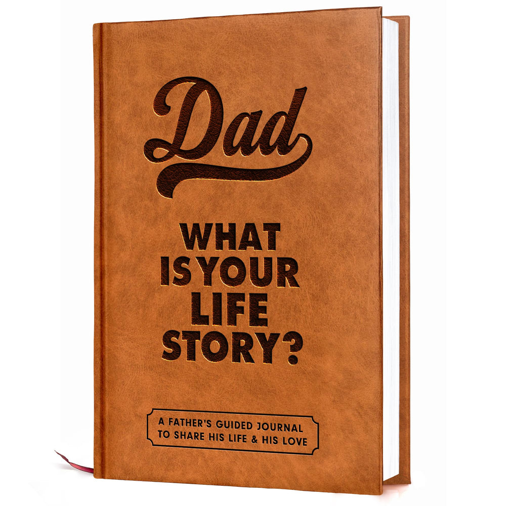 BRAVEBUG Dad Story Book cover, a premium keepsake ready for Father's Day gift.