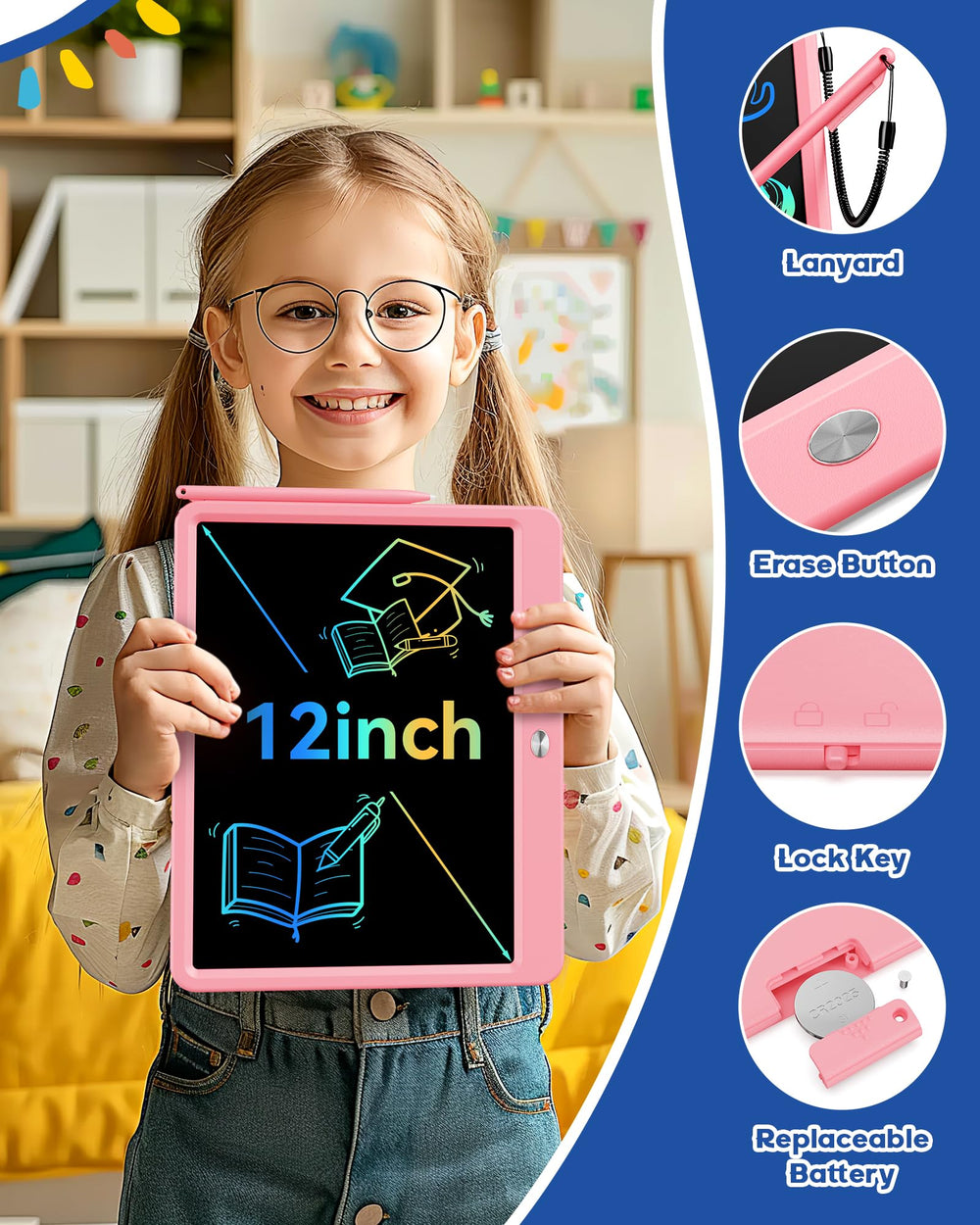 Bravokids lightweight 150g design is easy to carry on the go.
