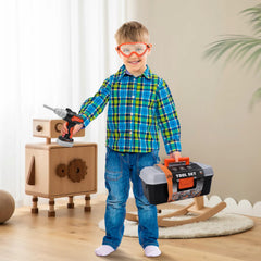 breibowski three interchangeable drill bits enable realistic assembly play