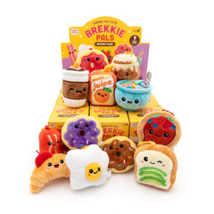 Brekkie Pals cereal bowl plushie, a playful snack-time accessory