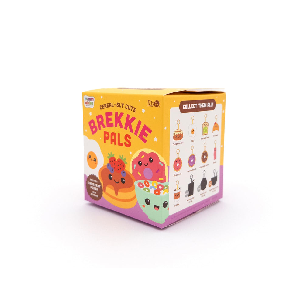 Brekkie Pals coffee plushie, a cozy charm to kickstart your bag