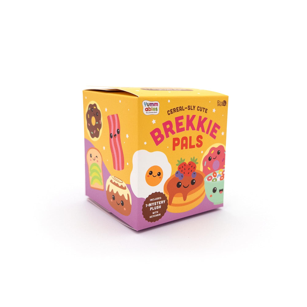 Brekkie Pals croissant plushie from the Brekkie Pals line, perfect as a cute bag charm