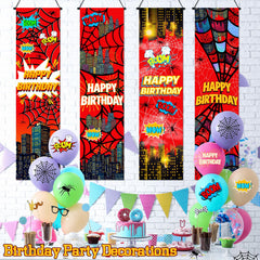 Breling spider web backdrop banner large size helps transform any space
