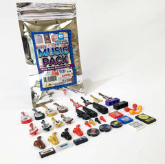 Brick Loot band setup accessories unify dioramas with a cohesive music vibe
