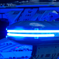 Light kit only enhances the LEGO Enterprise 10356 display
