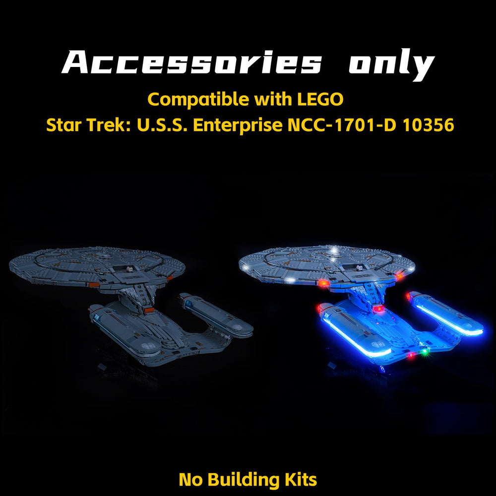 Packaging dimensions for BrickBling LED light kit