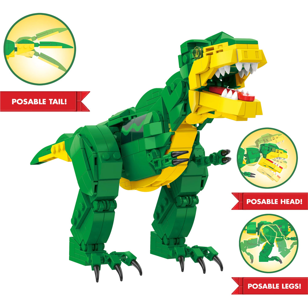 Brickcraft Crayola Truck interaction creates playful chase scenes.