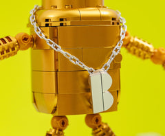 Brickcraft Futurama Gold Bender Comic-Con exclusive packaging for collectors.