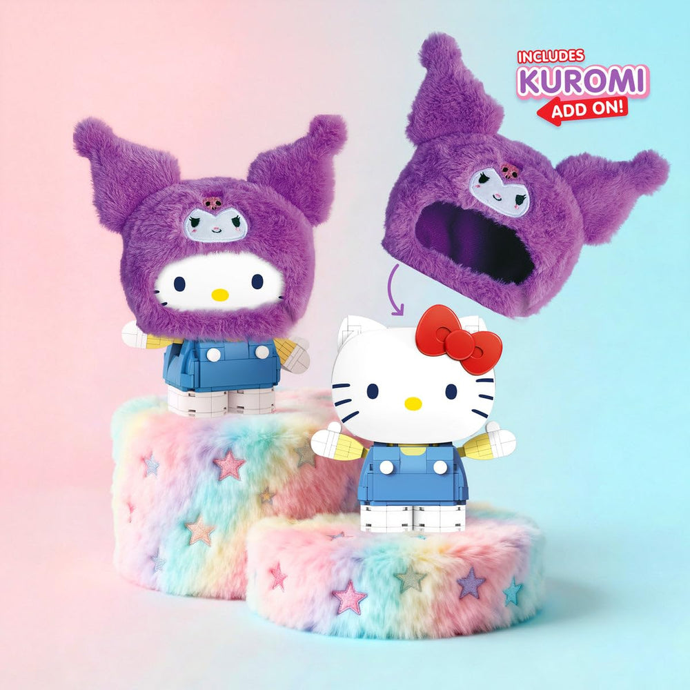 Brickcraft giftable kawaii display toy presented in cheerful packaging.
