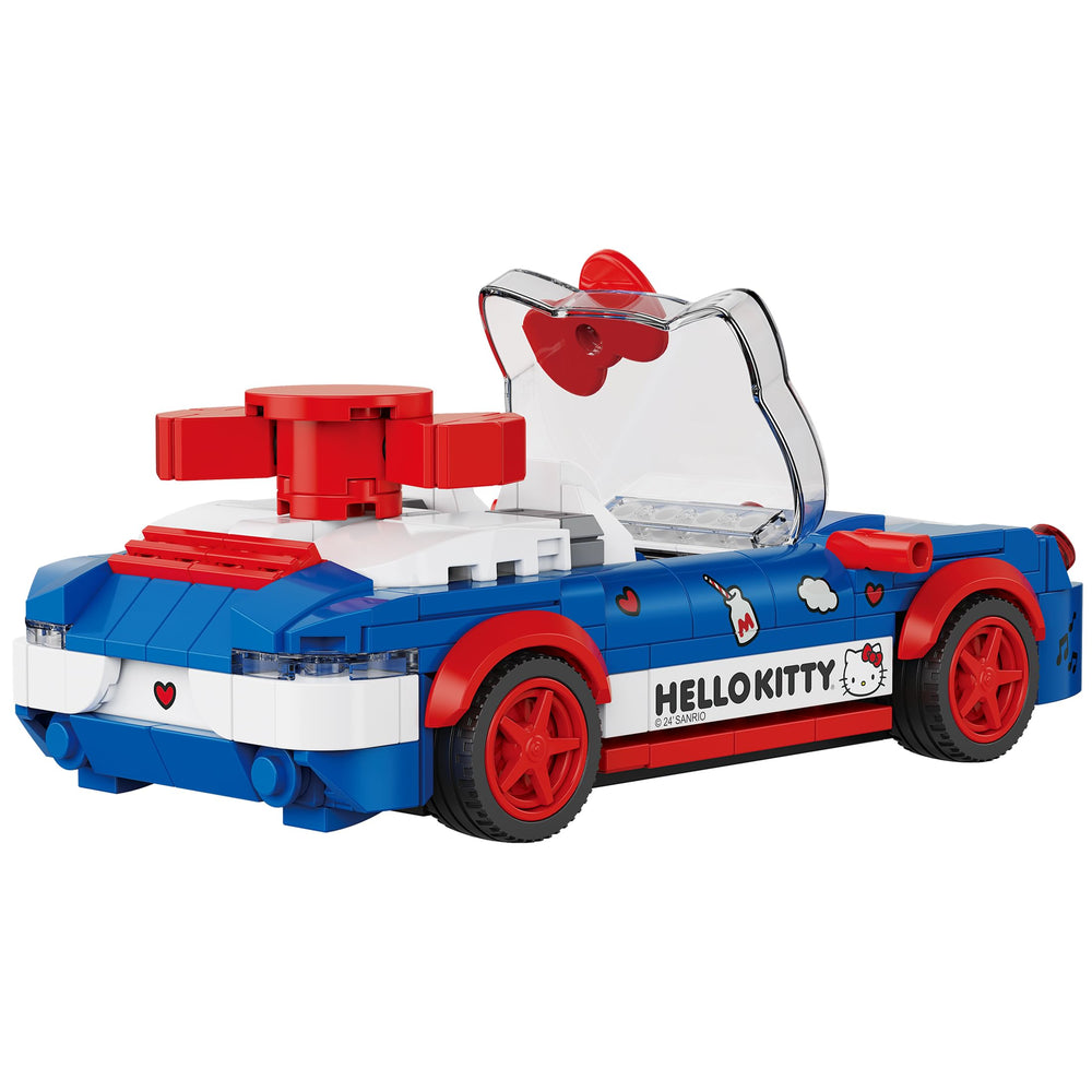 Brickcraft Hello Kitty collection expansion image suggesting compatible sets for themed displays.