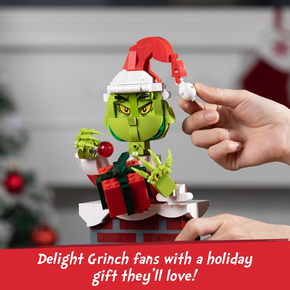 BrickCraft Holiday display collection ready for mantel or shelf festivities.