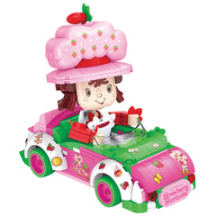 BrickCraft Berry Cruiser shows pink and green design for nostalgic display.
