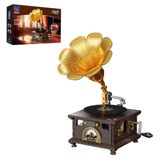 BRICKKK PANTASY gramophone front dial shows authentic vintage control for an eye-catching display.