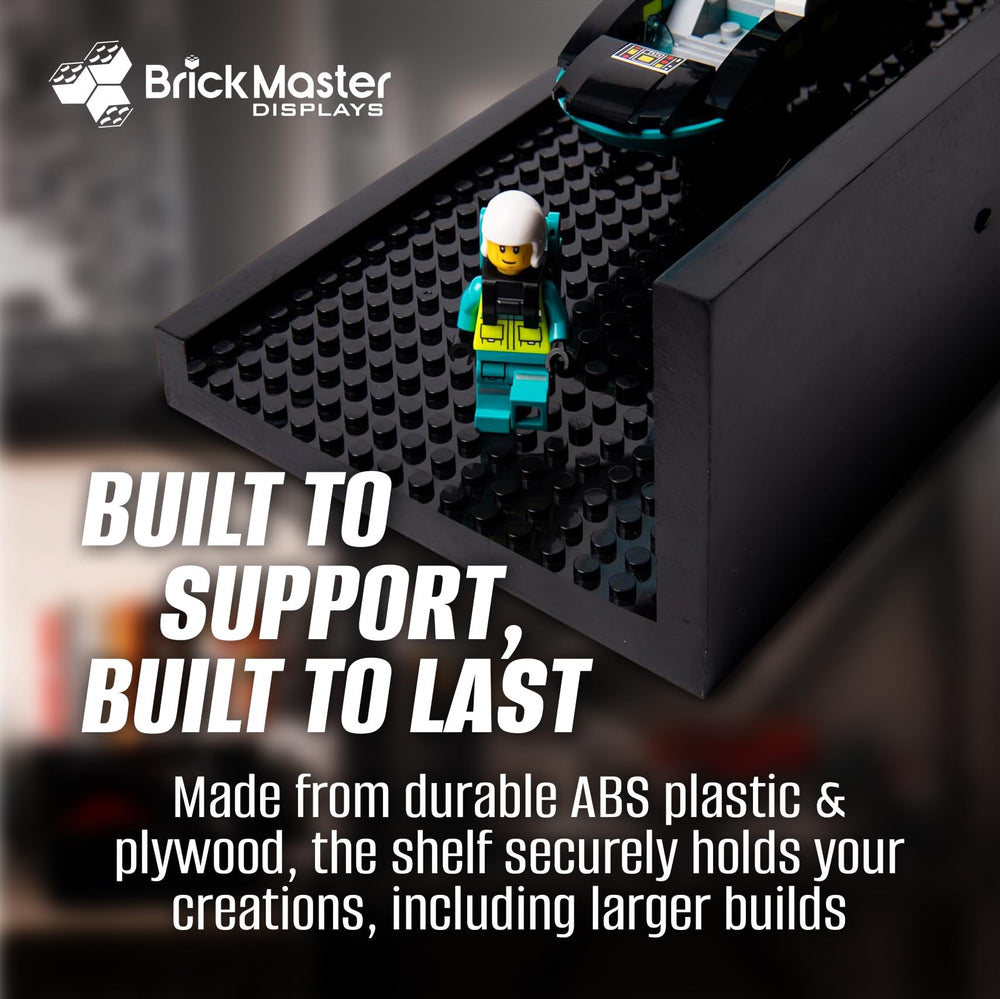 Brickmaster Displays modern sleek design photo shows clean lines and wall integration.