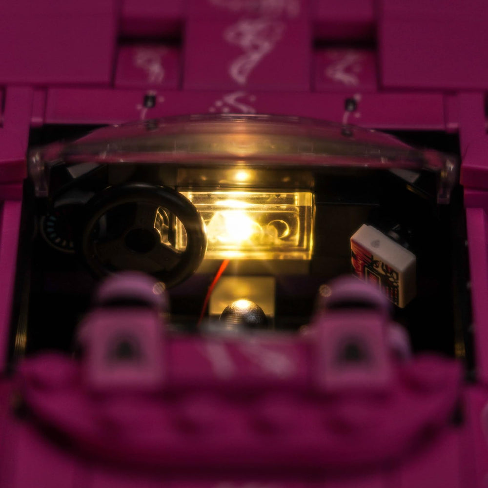 Brickshining LED lighting S2000 close-up shows bright, even LEDs.