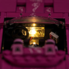 Brickshining LED lighting S2000 close-up shows bright, even LEDs.