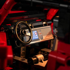 Brickshining low-voltage safety design ensures safe operation and minimal heat.
