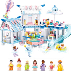 BrickTribe Summer House exterior scene invites imaginative play and storytelling.
