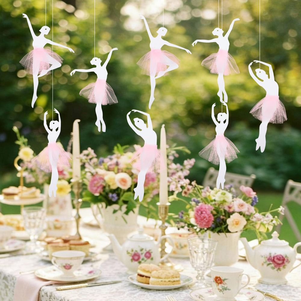BrightRow 3D ballerina skirt ornament adds whimsical motion to events