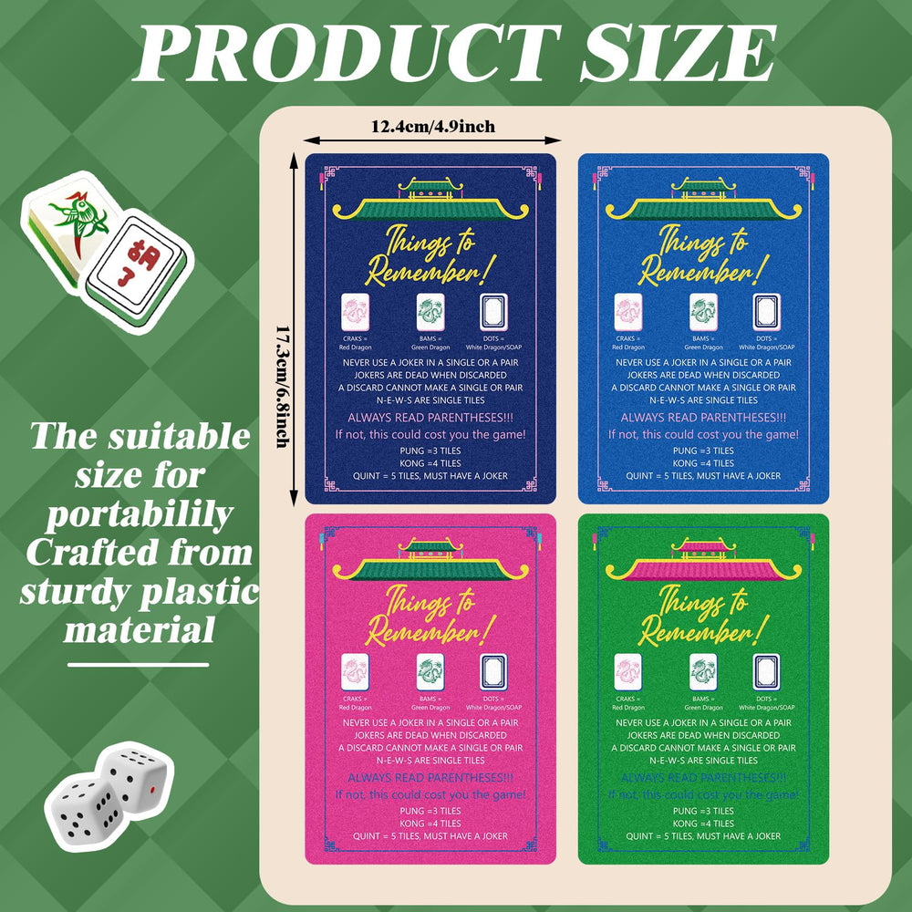BrightRow Mahjong Shuffler 4-pack side view showing compact design