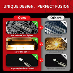 BRIKSMAX 2.0 light kit installation is flexible with independent accessories.