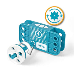 BRIO Builder 34591 battery-powered motor adds movement to creations for dynamic play