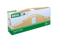 Brio Viaduct Bridge tunnel cutout enables car and train traffic.