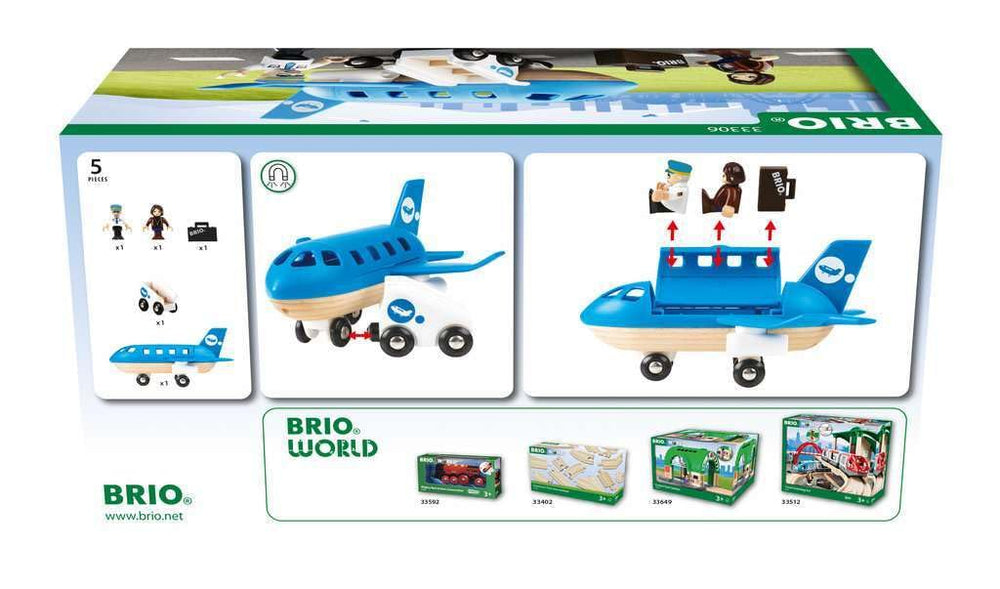 BRIO World 33306 airplane figures set for storytelling adventures and role play
