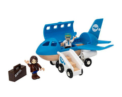 BRIO World 33306 airplane opening panel for placing figures during imaginative play