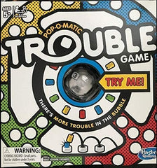 Brishan Classic Trouble board and pawns on track toward victory.