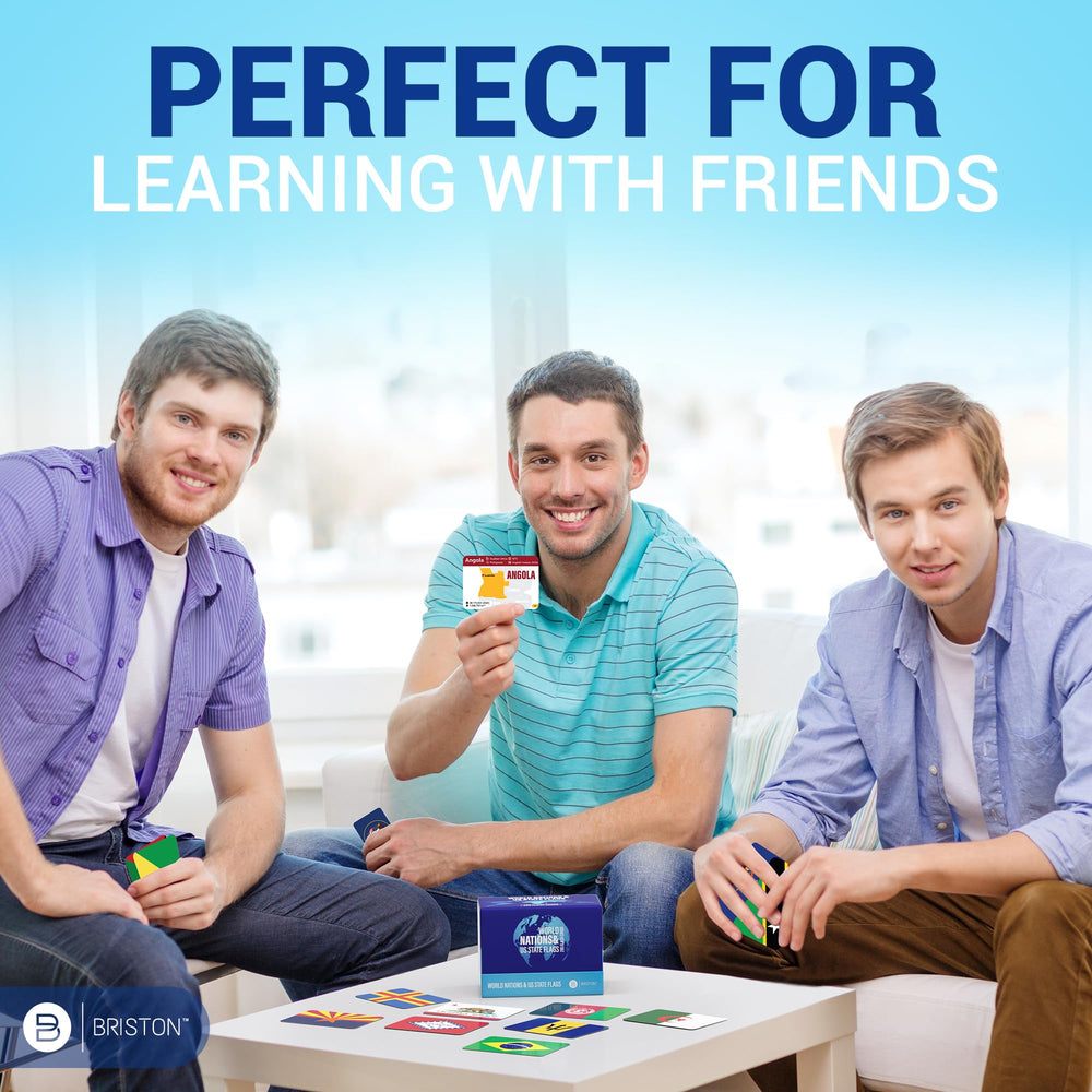 Briston geography group study cards aid classroom or group activities