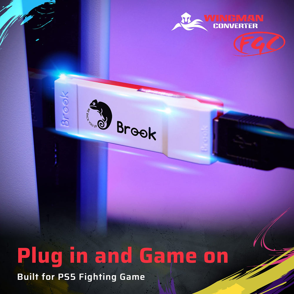 Brook Wingman FGC advanced features like Turbo and Remap for custom character setups.