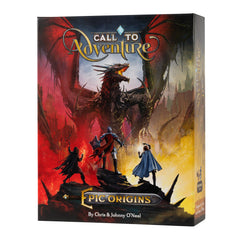 Brotherwise Games Call to Adventure: Epic Origins box front for hero setup.