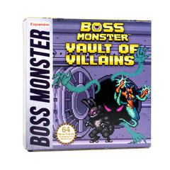 Brotherwise Games Vault of Villains expansion cover art with epic dungeon battles.