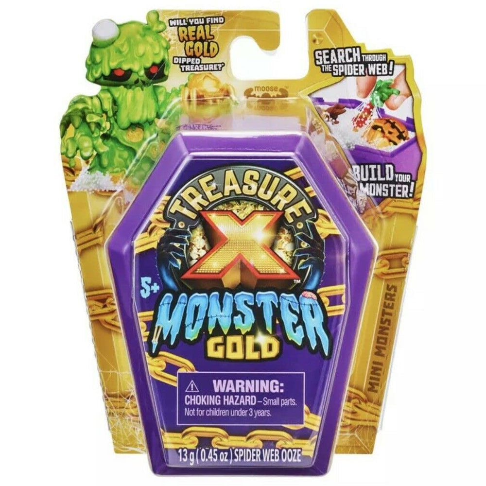 Browns' Nurseries Treasure X Monster Gold spider web compound scene of digging
