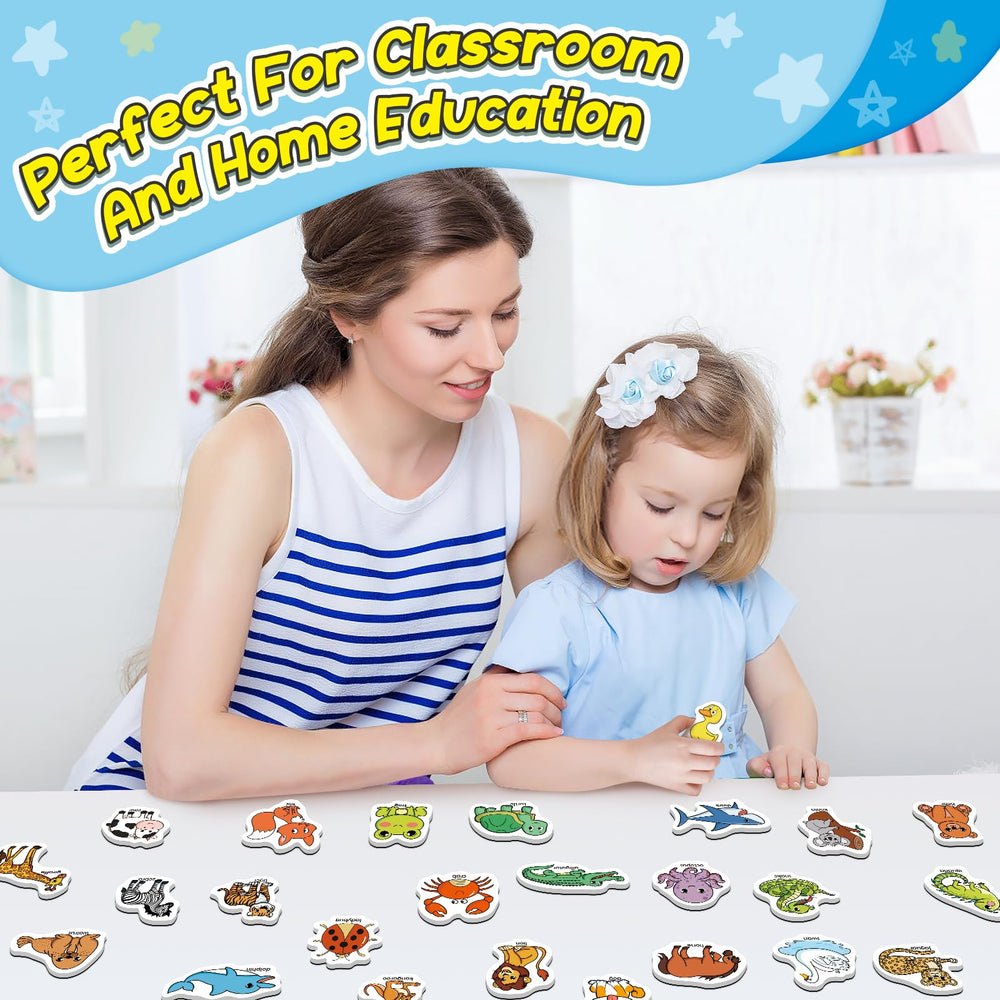 Broytain preschool learning animal magnets encouraging discovery