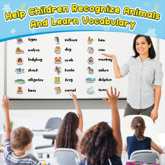 Broytain toddler-friendly animal magnets designed for little hands